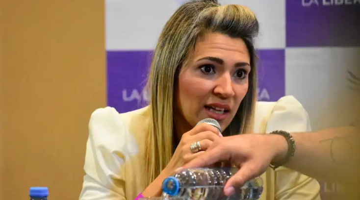 La candidata a senadora por La Libertad Avanza, Nadia Márquez, pidió no retroceder y respaldar el cambio en&nbsp;octubre