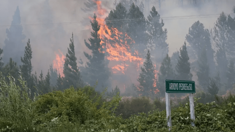 Crece el incendio en Epuyén: ya afectó más de 200 hectáreas y apuntan a causas&nbsp;humanas