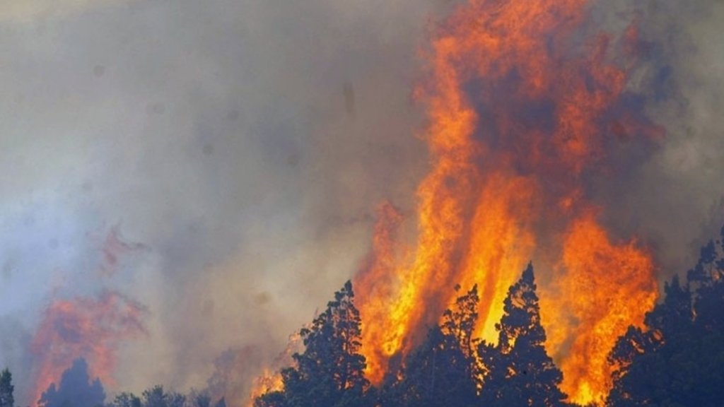 Fuego sin control en Chubut mantiene ruta estratégica&nbsp;cerrada