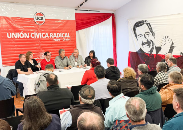 El Bloque del Interior respaldará a Merino para conducir la UCR de&nbsp;Chubut