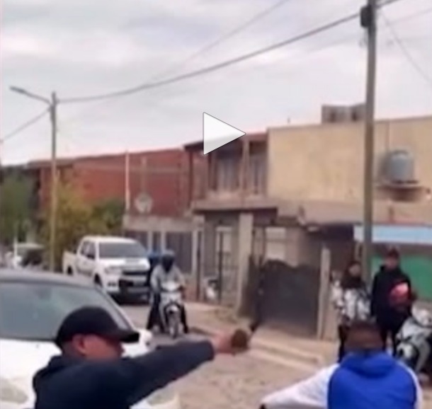 Una situación de tensión se vivió durante un sepelio en la capital provincial